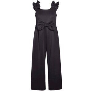 NEW Bonnie Jean Girls 7-16 Black Special Occasion Jumpsuit
